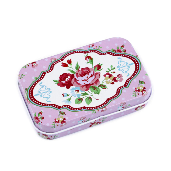 Tin box flower meadow - Random mix (24 Pieces) Tin box flower meadow - Random mix (24 Pieces)