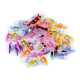 Clip / mollette per stoffa, dimensioni: 4 x 27 mm - Miscela casuale (200 Pezzi) Clip / mollette per stoffa, dimensioni: 4 x 27 mm - Miscela casuale (200 Pezzi)