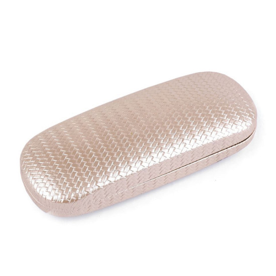 Etui na okulary perłowy połysk 6x16 cm - Brązowy koniakowy (5 Sztuki) Etui na okulary perłowy połysk 6x16 cm - Brązowy koniakowy (5 Sztuki)