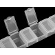 Pojemnik plastikowy / organizer / kasetka 1,8x3,4x15 cm - Transparent (20 Sztuki) Pojemnik plastikowy / organizer / kasetka 1,8x3,4x15 cm - Transparent (20 Sztuki)