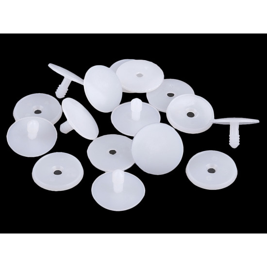 Articulații figurine / jucării, ø29 mm - Alb lăptos (20 Seturi) Articulații figurine / jucării, ø29 mm - Alb lăptos (20 Seturi)