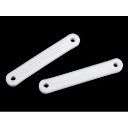 Sztabka ołowiana do firan, zasłon 25 g - White (2 Sztuki)