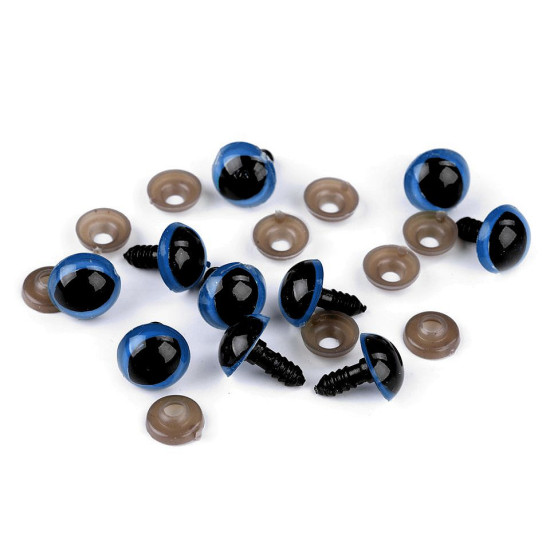 Kocie oczy do zabawek z zatyczką ø14 mm - Sukcynit (10 Zestawy) Kocie oczy do zabawek z zatyczką ø14 mm - Sukcynit (10 Zestawy)