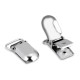 Suspender clip / buckle width 15 mm - Nickel (50 Pieces)