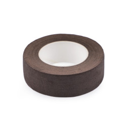 Bande florale, largeur 25 mm - Marron (1 Pièce)