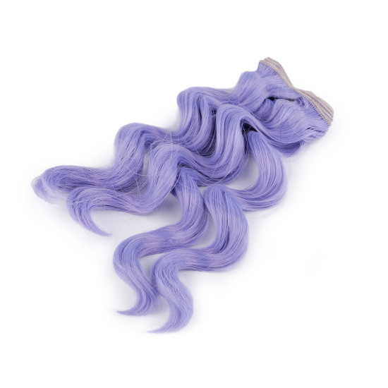 Capelli per bambole, lunghezza: 25 cm, ondulati - Nero (1 Pezzo) Capelli per bambole, lunghezza: 25 cm, ondulati - Nero (1 Pezzo)