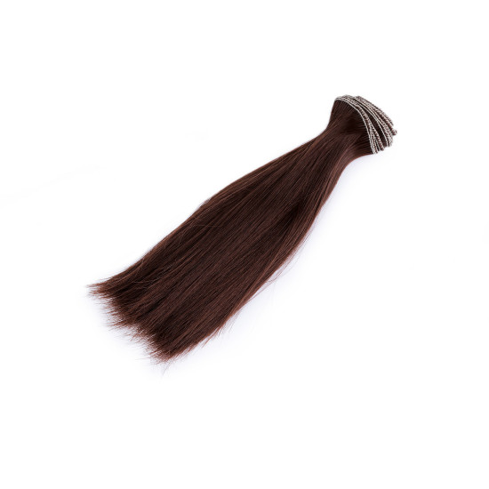 Capelli/parrucca per bambole, lunghezza: 15 cm - Nero (9 Pezzi) Capelli/parrucca per bambole, lunghezza: 15 cm - Nero (9 Pezzi)