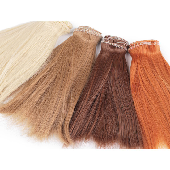 Capelli/parrucca per bambole, lunghezza: 15 cm - Nero (9 Pezzi) Capelli/parrucca per bambole, lunghezza: 15 cm - Nero (9 Pezzi)