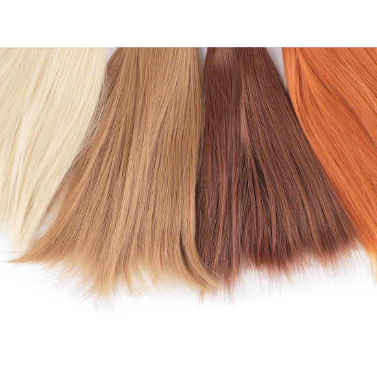 Capelli/parrucca per bambole, lunghezza: 15 cm - Nero (9 Pezzi) Capelli/parrucca per bambole, lunghezza: 15 cm - Nero (9 Pezzi)