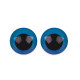 Grands yeux de sécurité, ø 30 mm - Bleu (20 Ensembles) Grands yeux de sécurité, ø 30 mm - Bleu (20 Ensembles)