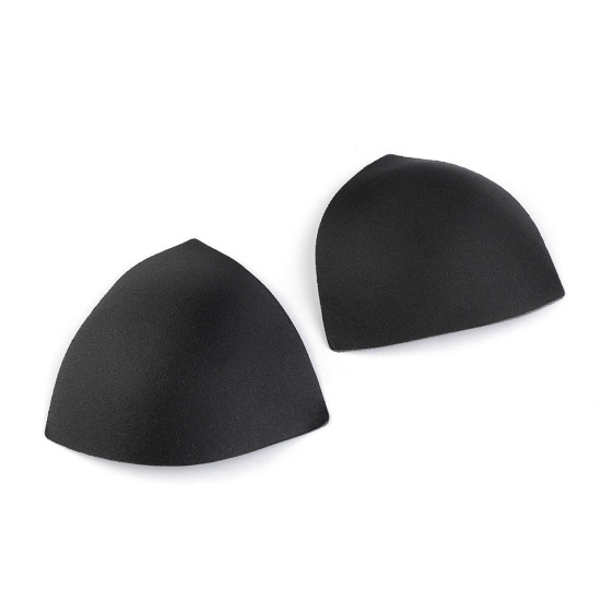 Corset / swimmwear bra replacement pads size xs - Black (5 Pairs) Corset / swimmwear bra replacement pads size xs - Black (5 Pairs)