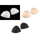 Corset / swimmwear bra replacement pads size xs - Black (5 Pairs) Corset / swimmwear bra replacement pads size xs - Black (5 Pairs)