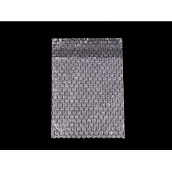 Bublinkové vrecká s lepiacou lištou 12x15 cm - Transparent (100 Kusy)
