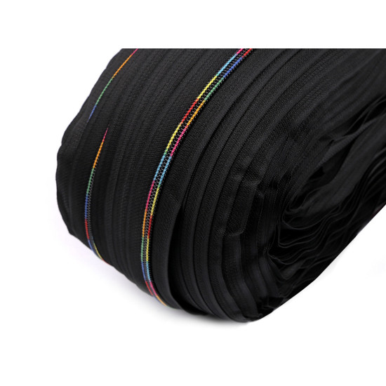 Dúhový zips špirálový no 5 metráž - Biela (1 Meter) Dúhový zips špirálový no 5 metráž - Biela (1 Meter)
