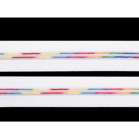 Dúhový zips špirálový no 5 metráž - Biela (1 Meter) Dúhový zips špirálový no 5 metráž - Biela (1 Meter)