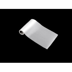 Adhesive foil for production of iron-on patches, width 33 cm - Transparent (1 Meter)