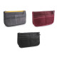 Handbag organizer insert 16x27 cm - Grey (3 Pieces) Handbag organizer insert 16x27 cm - Grey (3 Pieces)
