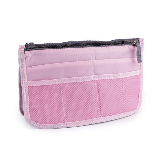Handbag organizer insert 16x27 cm - Grey (3 Pieces) Handbag organizer insert 16x27 cm - Grey (3 Pieces)