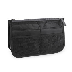 Handbag organizer insert 16x27 cm - Black (1 Piece)