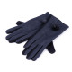 Guanti da donna, con pon pon, in pelliccia - Nero (1 Paio) Guanti da donna, con pon pon, in pelliccia - Nero (1 Paio)