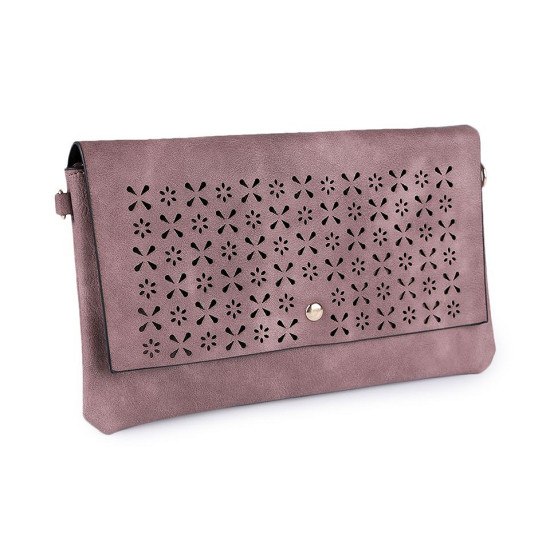 Handbag / purse with laser cut out 16x26 cm - Beige (1 Piece) Handbag / purse with laser cut out 16x26 cm - Beige (1 Piece)