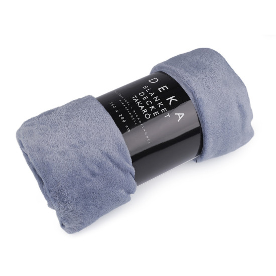 Microplush / fleece blanket 150x200 cm - Red (1 Piece)