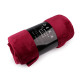 Microplush / fleece blanket 150x200 cm - Red (1 Piece)
