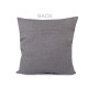 Christmas embroidered cushion / pillow cover 40x40 cm - Grey (1 Piece) Christmas embroidered cushion / pillow cover 40x40 cm - Grey (1 Piece)