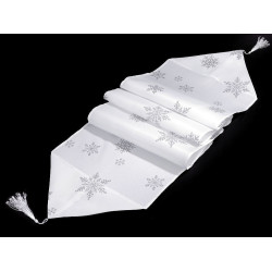 Bieżnik / obrus 35x180 cm - White (1 Sztuka)