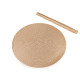 Christmas metallic placemats ø38 cm - Pink gold (2 Pieces)