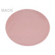 Christmas metallic placemats ø38 cm - Pink gold (2 Pieces)