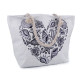 Borsa da spiaggia estiva, dimensioni: 37 x 55 cm - Bianco (3 Pezzi) Borsa da spiaggia estiva, dimensioni: 37 x 55 cm - Bianco (3 Pezzi)