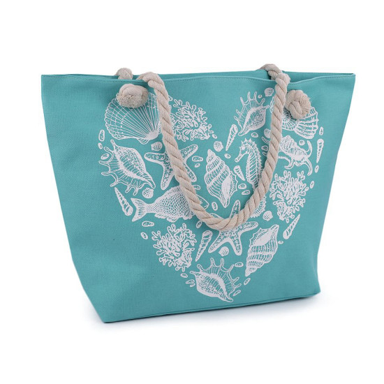 Borsa da spiaggia estiva, dimensioni: 37 x 55 cm - Bianco (3 Pezzi) Borsa da spiaggia estiva, dimensioni: 37 x 55 cm - Bianco (3 Pezzi)