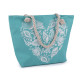 Borsa da spiaggia estiva, dimensioni: 37 x 55 cm - Bianco (3 Pezzi) Borsa da spiaggia estiva, dimensioni: 37 x 55 cm - Bianco (3 Pezzi)