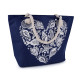 Borsa da spiaggia estiva, dimensioni: 37 x 55 cm - Bianco (3 Pezzi) Borsa da spiaggia estiva, dimensioni: 37 x 55 cm - Bianco (3 Pezzi)