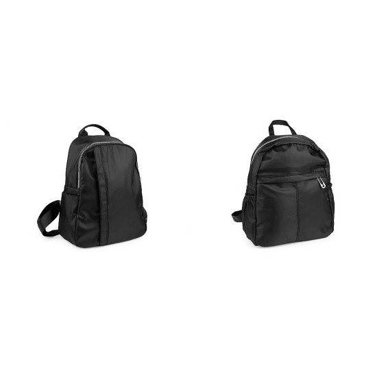 Backpack / rucksack with pockets - Black (1 Piece) Backpack / rucksack with pockets - Black (1 Piece)