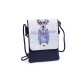 Small crossbody bag cat, flower, unicorn, deer, horse 15.5x21 cm - Red (1 Piece)