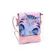 Small crossbody bag cat, flower, unicorn, deer, horse 15.5x21 cm - Red (1 Piece)