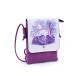 Small crossbody bag cat, flower, unicorn, deer, horse 15.5x21 cm - Red (1 Piece)