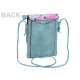 Small crossbody bag cat, flower, unicorn, deer, horse 15.5x21 cm - Red (1 Piece)