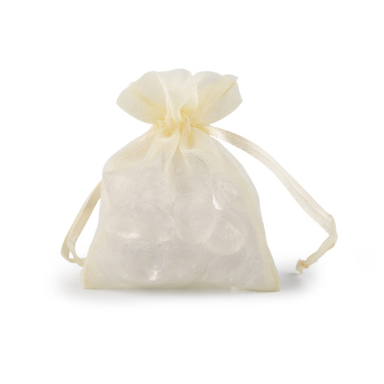 Ajándék zsákocska 8x10,5 cm organza shine - Piros (10 Darabok) Ajándék zsákocska 8x10,5 cm organza shine - Piros (10 Darabok)