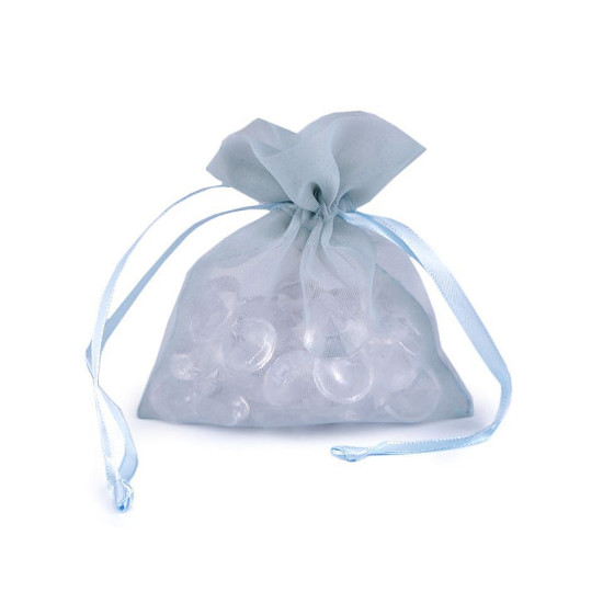 Ajándék zsákocska 8x10,5 cm organza shine - Piros (10 Darabok) Ajándék zsákocska 8x10,5 cm organza shine - Piros (10 Darabok)