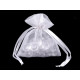 Ajándék zsákocska 8x10,5 cm organza shine - Piros (10 Darabok) Ajándék zsákocska 8x10,5 cm organza shine - Piros (10 Darabok)