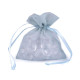 Ajándék zsákocska 10x12,5 cm organza shine 10x12,5 cm - Lila (10 Darabok) Ajándék zsákocska 10x12,5 cm organza shine 10x12,5 cm - Lila (10 Darabok)