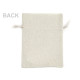 Cotton drawstring gift bag, heart 13x18 cm - Ecru light (40 Pieces) Cotton drawstring gift bag, heart 13x18 cm - Ecru light (40 Pieces)