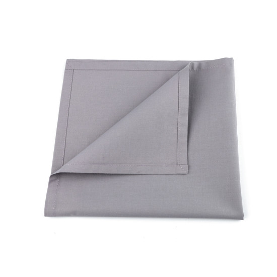 Baumwollserviette 45x45 cm - Grau (2 Stücke)