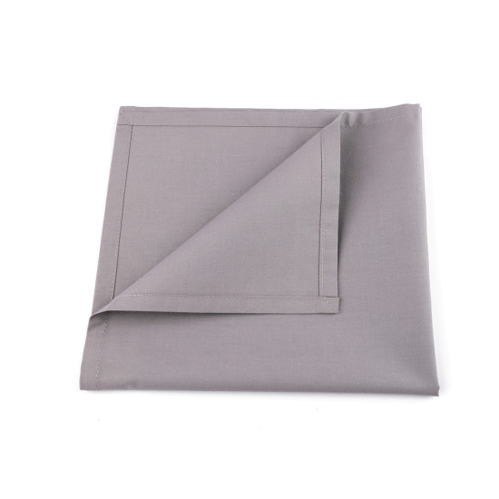 Baumwollserviette 45x45 cm - Grau (2 Stücke)