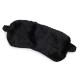 Antifaz de felpa para dormir de felpa - Negro (1 Pieza) Antifaz de felpa para dormir de felpa - Negro (1 Pieza)