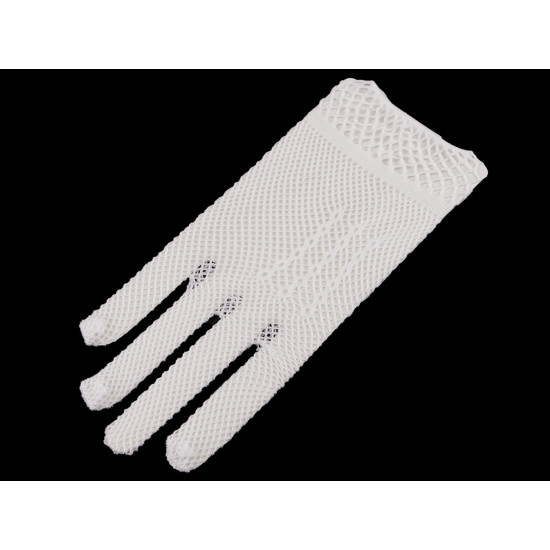 Formal gloves mesh / gothic - White (1 Pair) Formal gloves mesh / gothic - White (1 Pair)