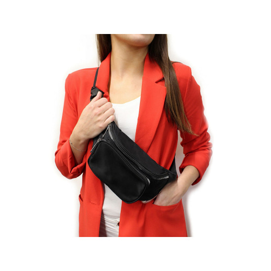 Borsetă cu 3 compartimente - Negru (1 Bucată) Borsetă cu 3 compartimente - Negru (1 Bucată)